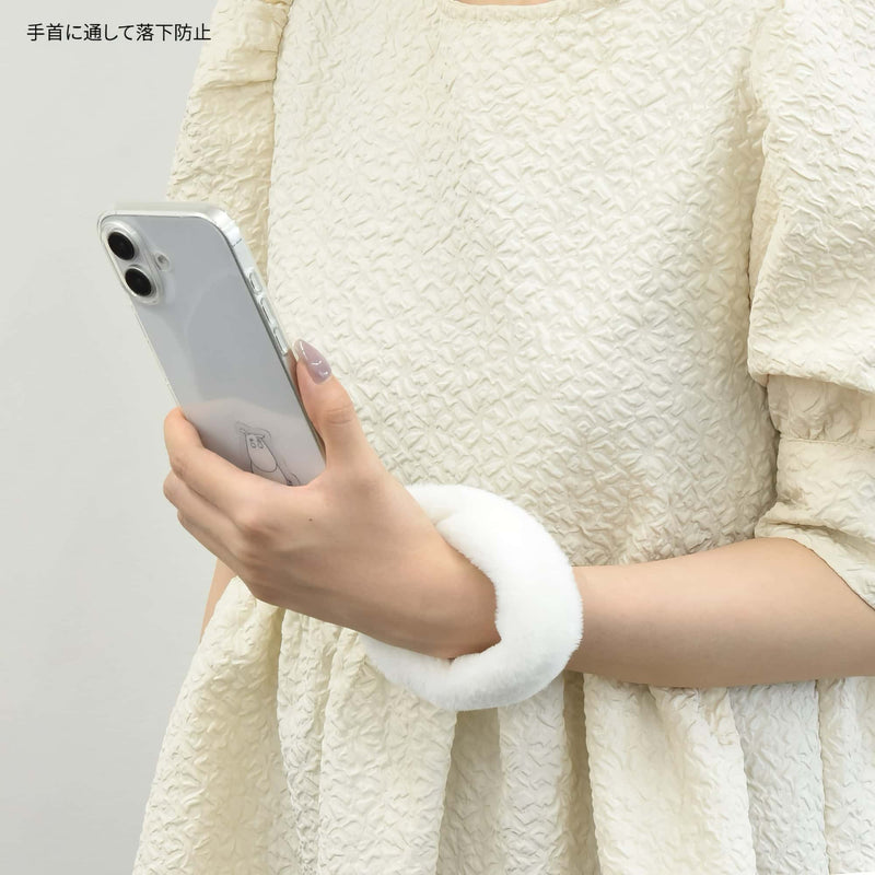 Moominvalley Fluffy smartphone hand strap, moomin