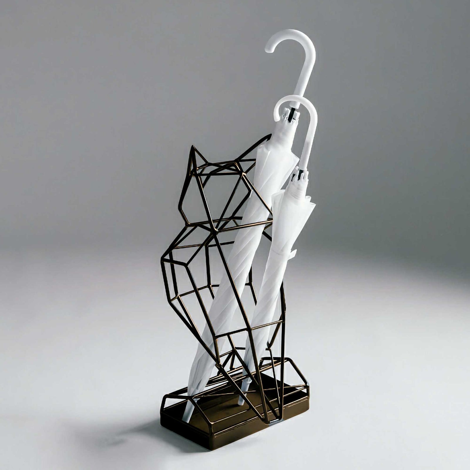 Studio Domo Owl Umbrella Stand , Brown