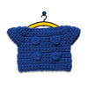 Just Dutch handmade crocheted outfit,  blue coat