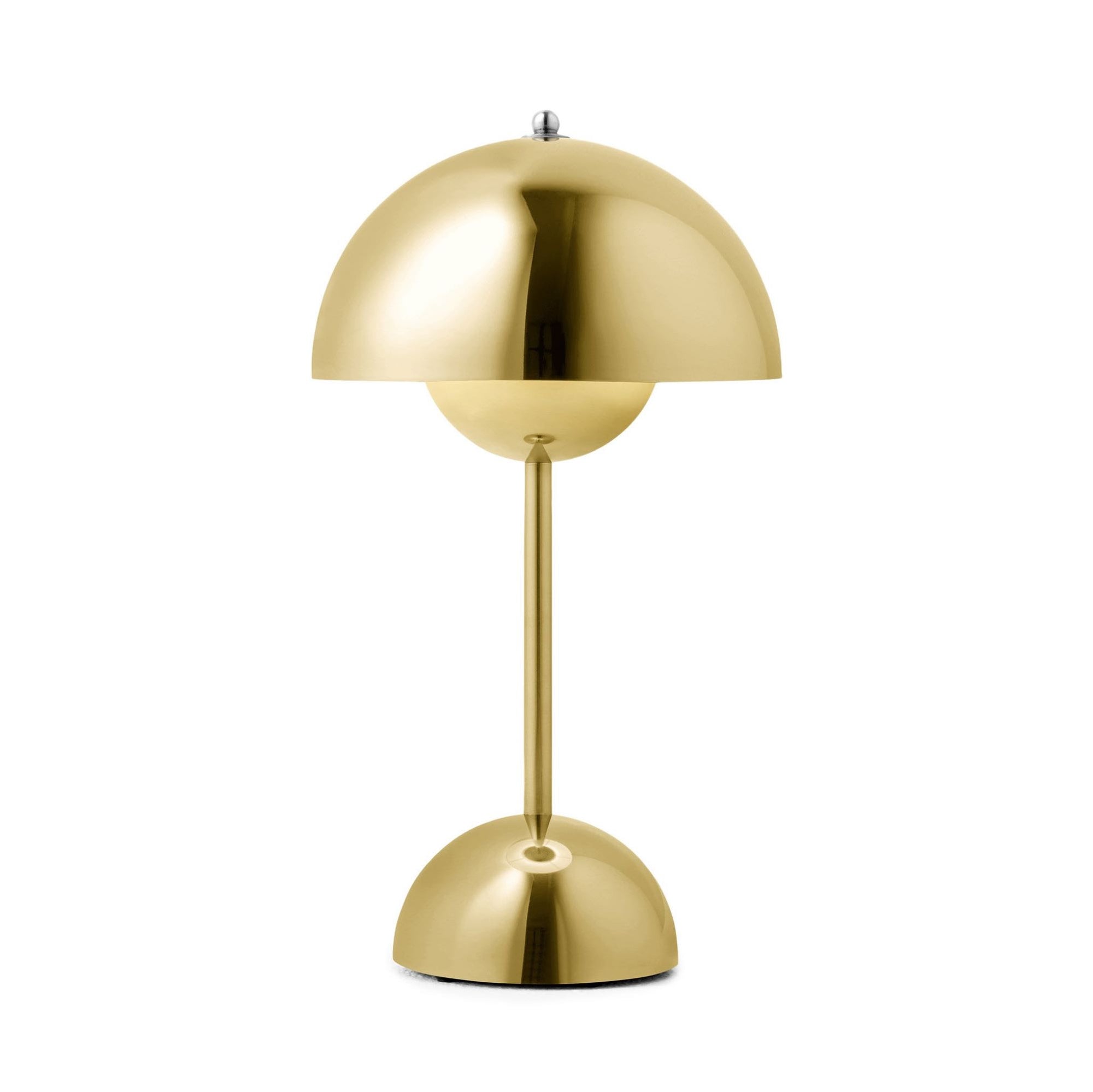 &Tradition Flowerpot VP9 rechargeable lamp, brass