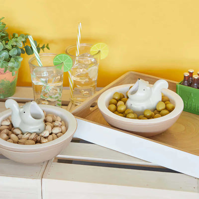 Balvi Hungry Squirrel Ceramic Snack Bowl