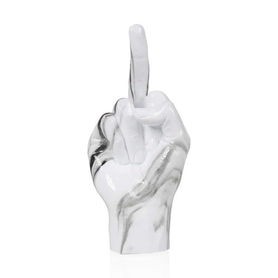 Bitten design The Finger Sculpture Marble