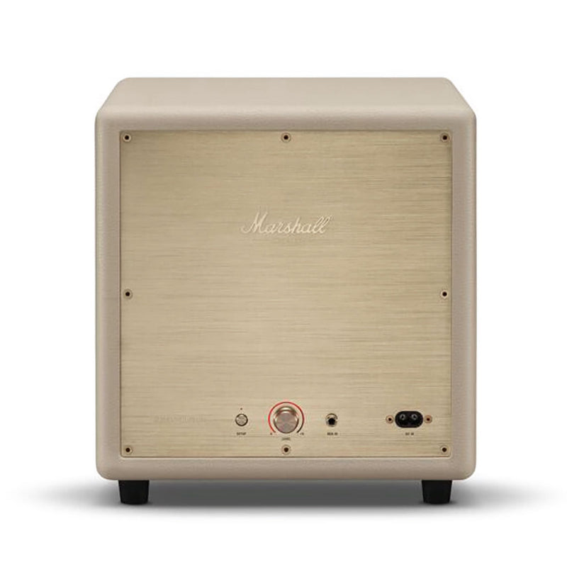 Marshall Heston Sub 200 wireless subwoofer, cream