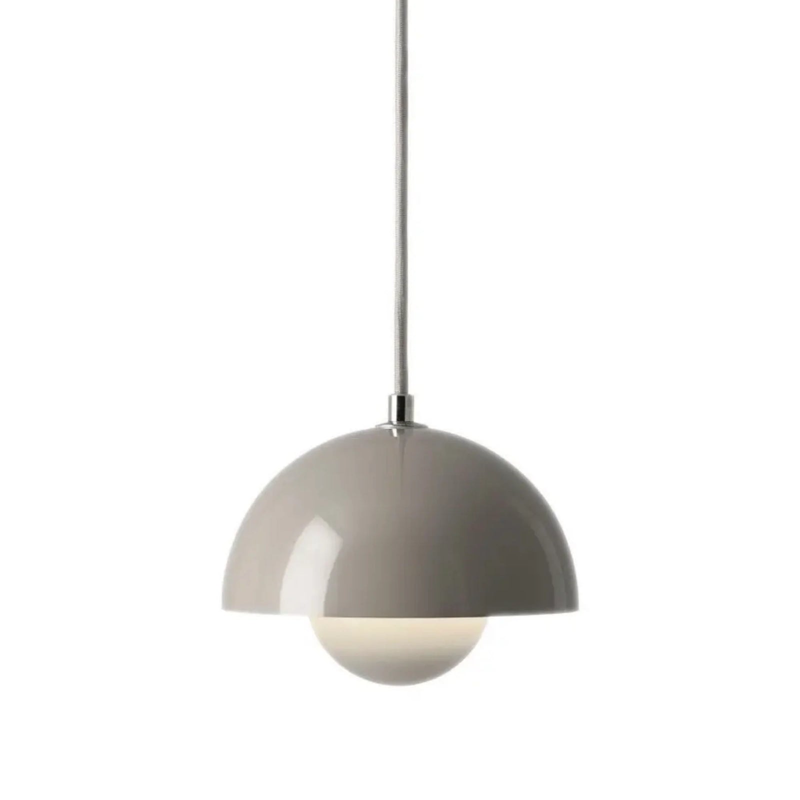 &Tradition Flowerpot VP10 pendant, grey beige