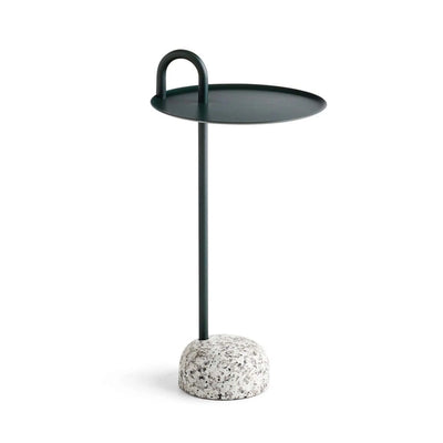 Hay Bowler side table, fir green