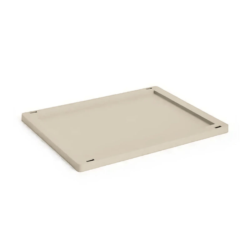 Hay Colour Crate Medium Plastic Lid, powder