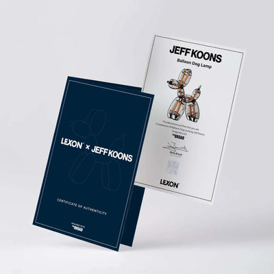 Lexon Balloon Dog Lamp by Jeff Koons