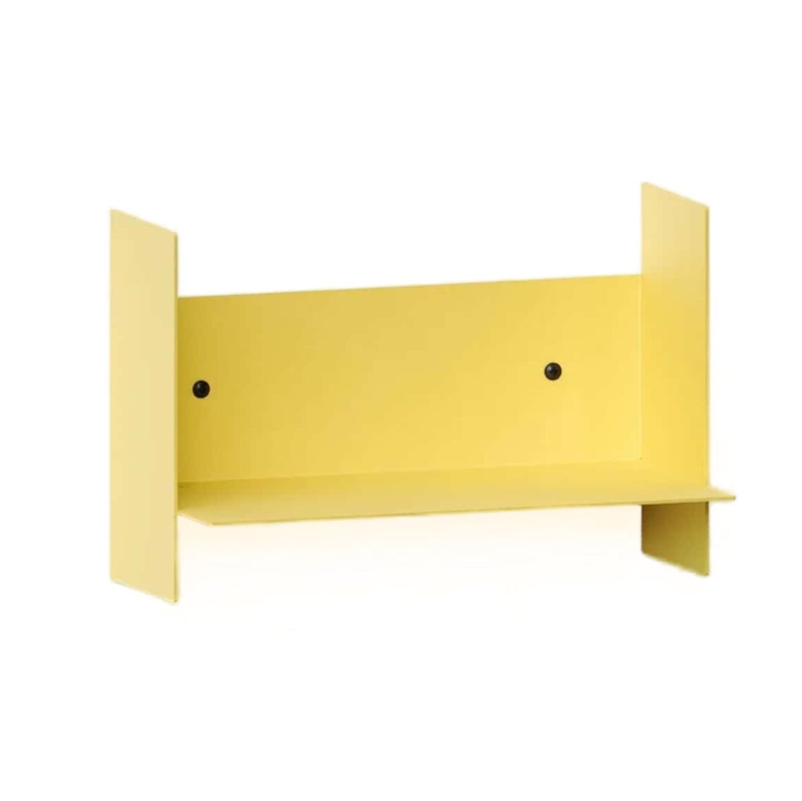 Tiptoe Pli steel wall shelf, 30/yellow