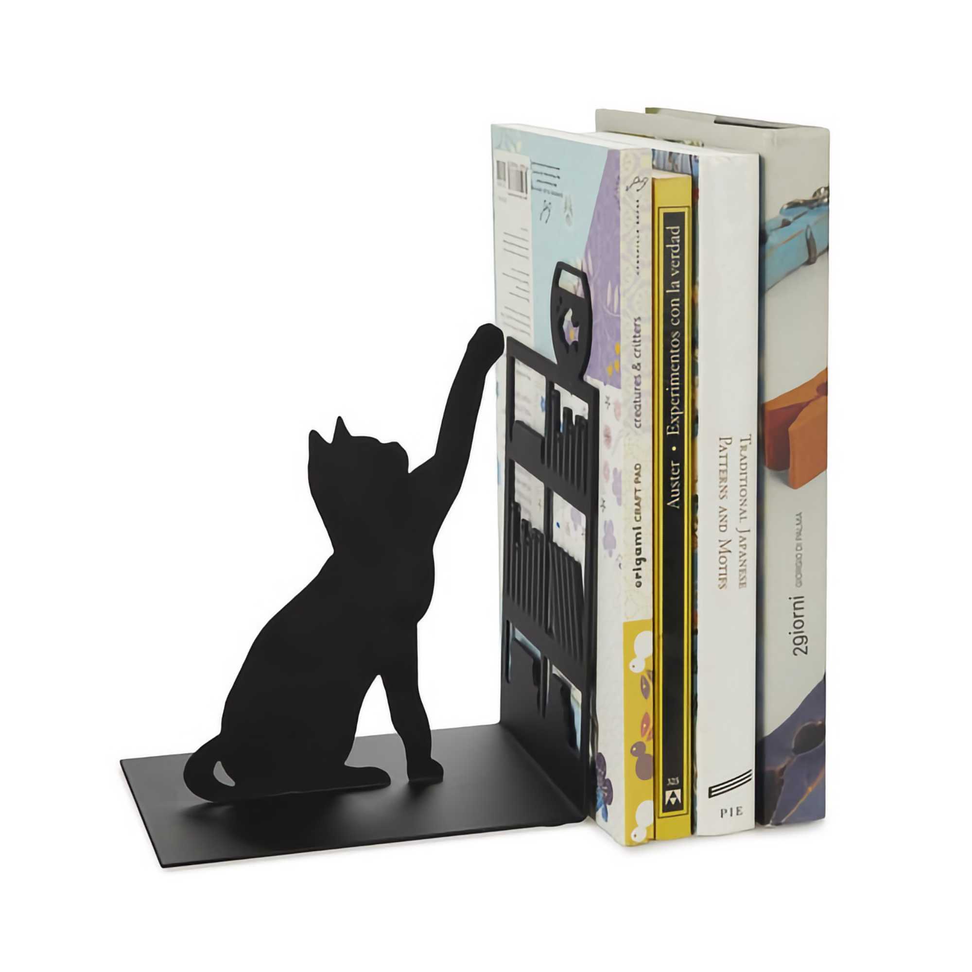 Balvi Fishing Cat bookend