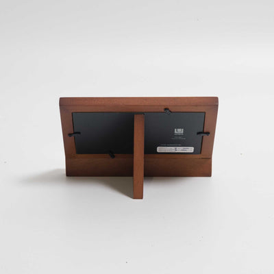 refurbished | Umbra Podium Picture Display 4x6", Light Walnut