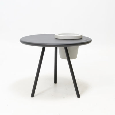 refurbished | Fatboy Bakkes planter table, anthracite/light grey