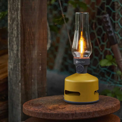 MoriMori LED Lantern Speaker, Yellow