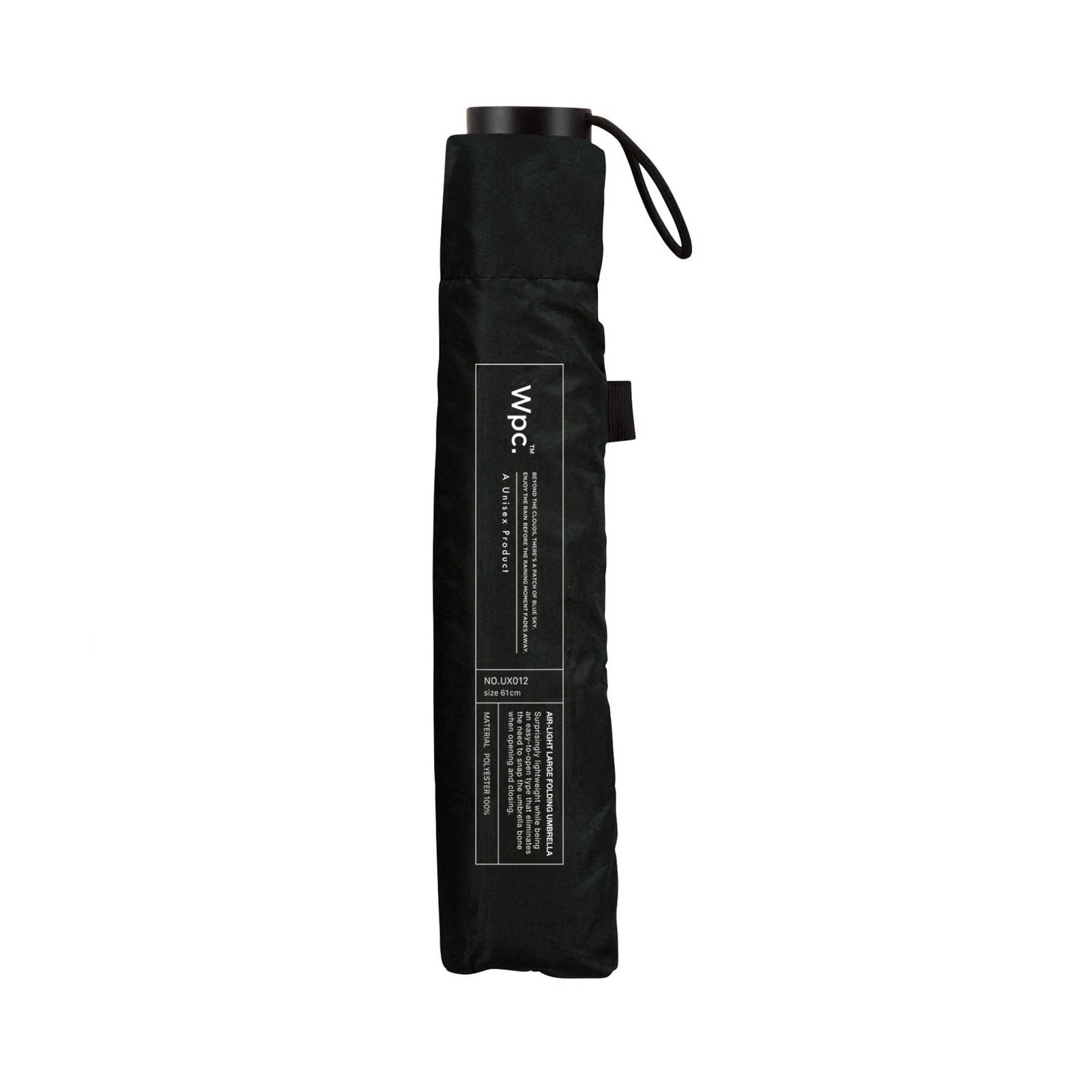 Wpc. Air-Light umbrella, black