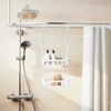 refurbished | Umbra Flex Shower Caddy, White