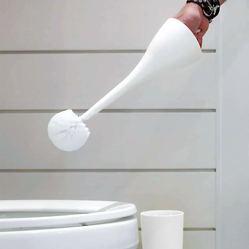 Heller Excalibur toilet brush by Philippe Starck, White