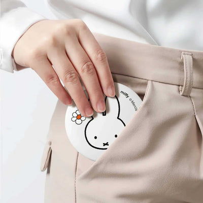 Miffy Handheld LED makeup Mirror