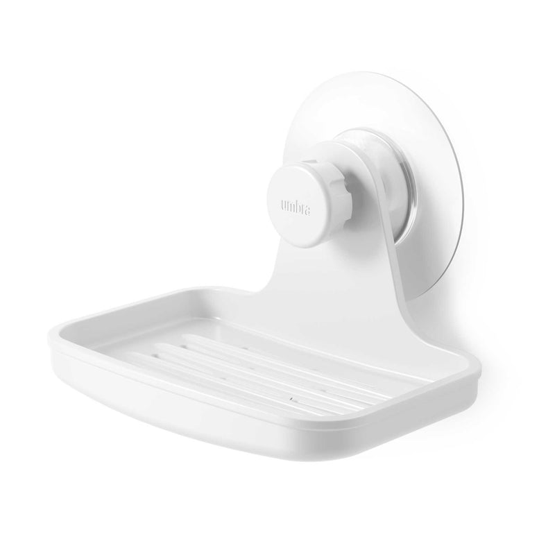 Umbra Flex Adhesive Soap Dish, White