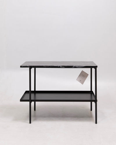 refurbished | HAY Rebar Rectangular side table, black
