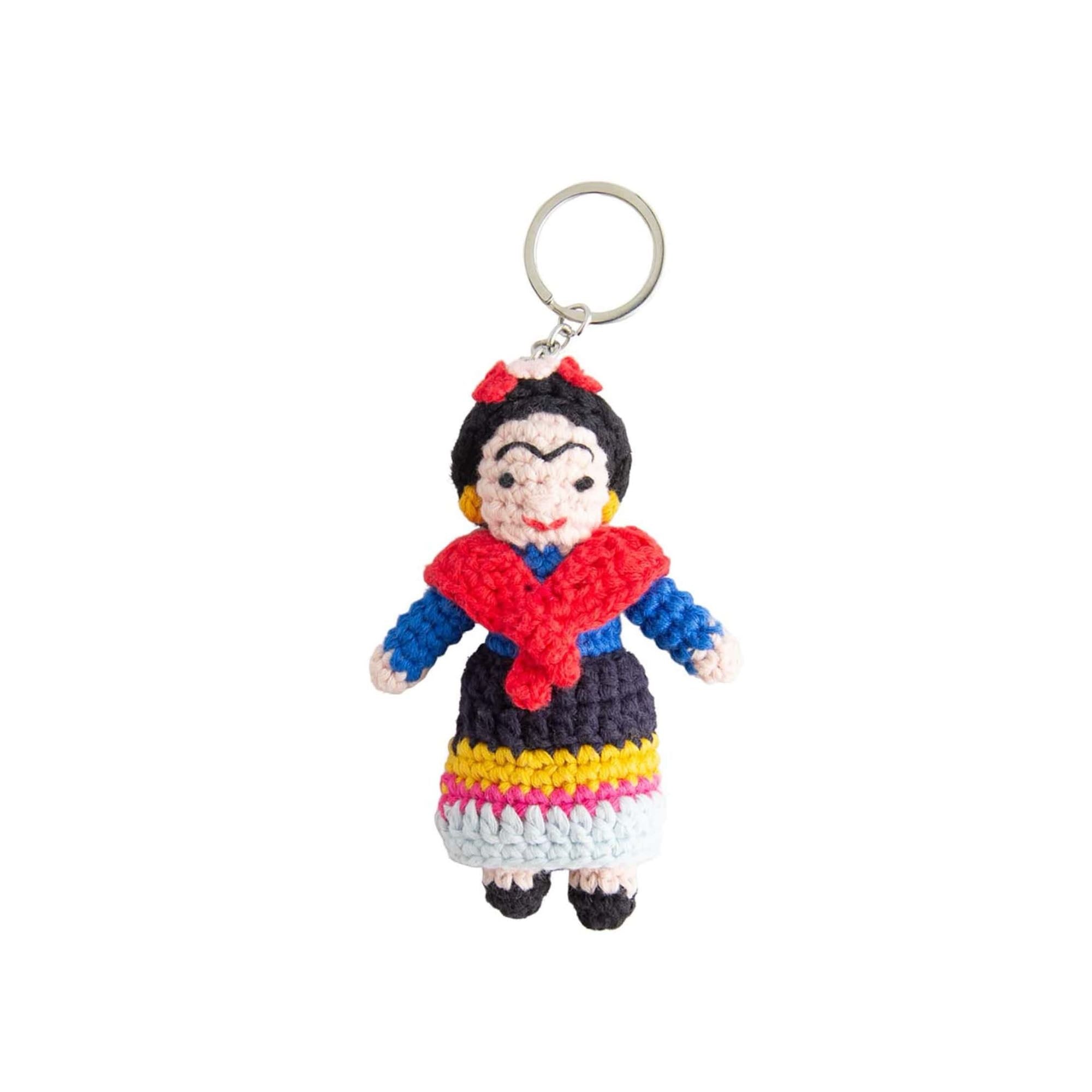 Global Affairs Frida crochet keyring