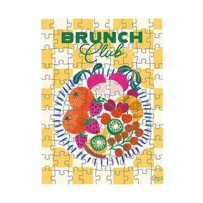 Derrière la porte mini puzzle (99pcs), brunch