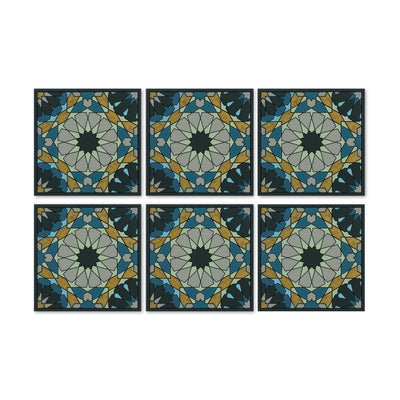 Images d'Orient Silicone coaster set, andalusia