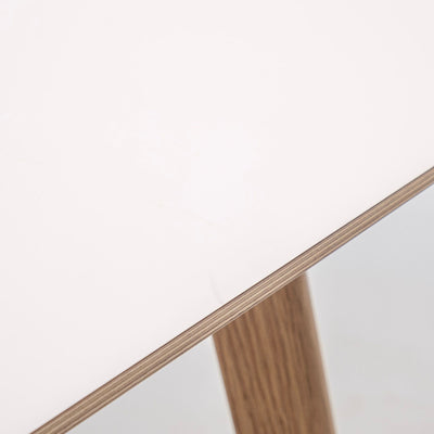 refurbished | HAY Cph Deux 210 table L140xW75, pearl white/oak