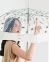 Masayuki Oki x Wpc. Hungry Cat Long Umbrella, Off White