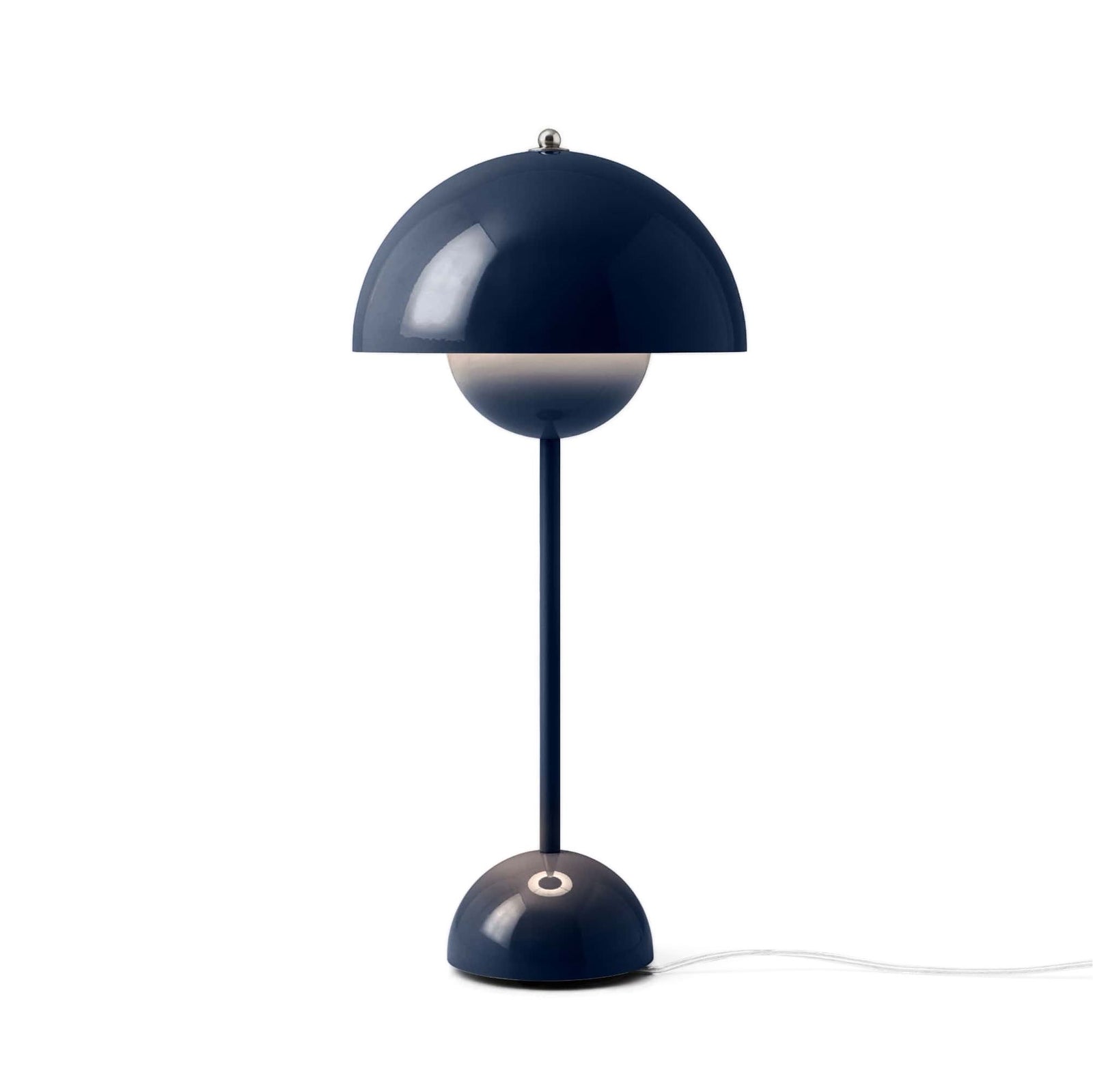 &Tradition Flowerpot VP3 table lamp, steel blue