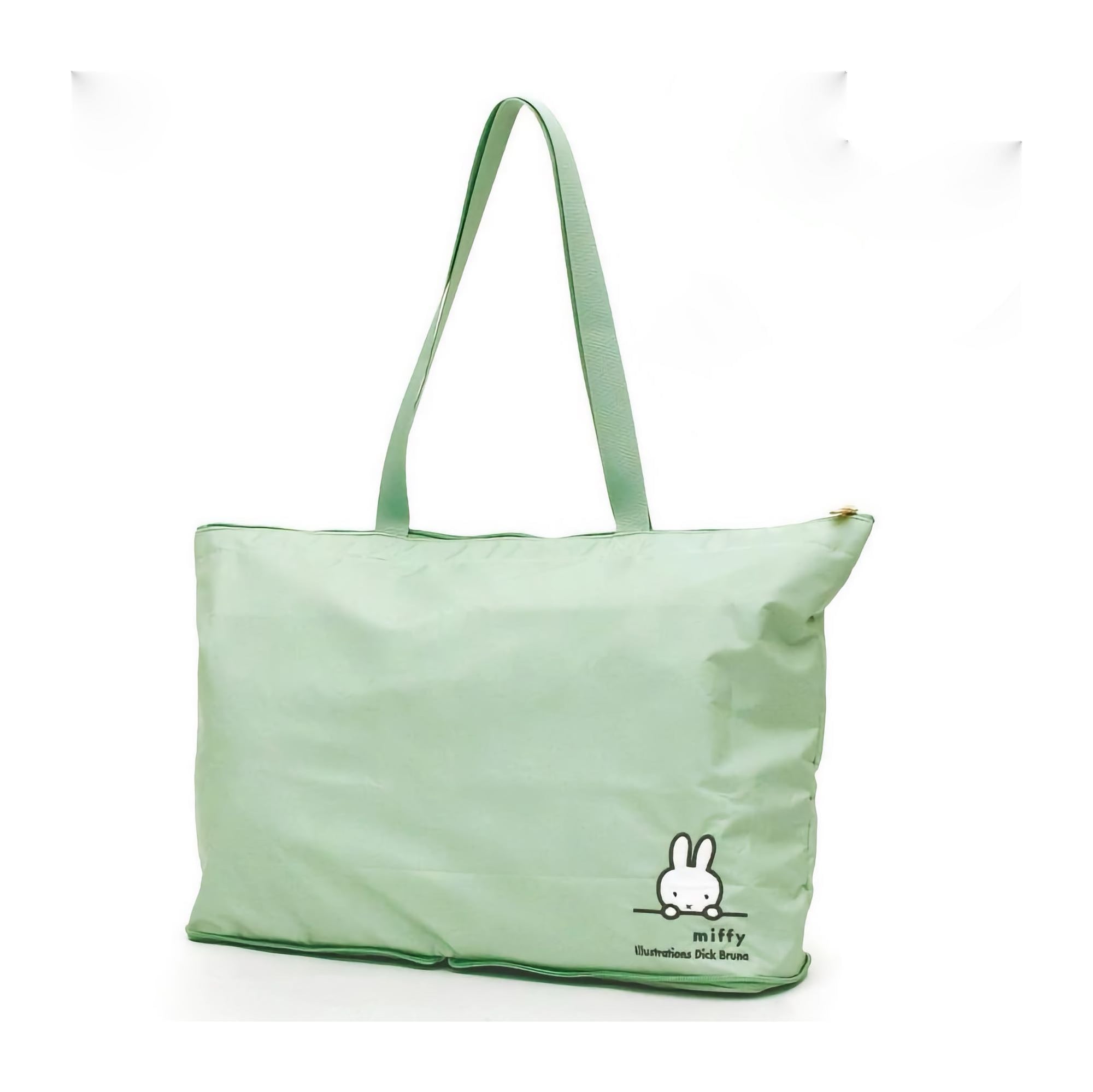 Miffy foldable travel boston bag, Mint