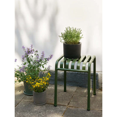 Hay Palissade stool, olive