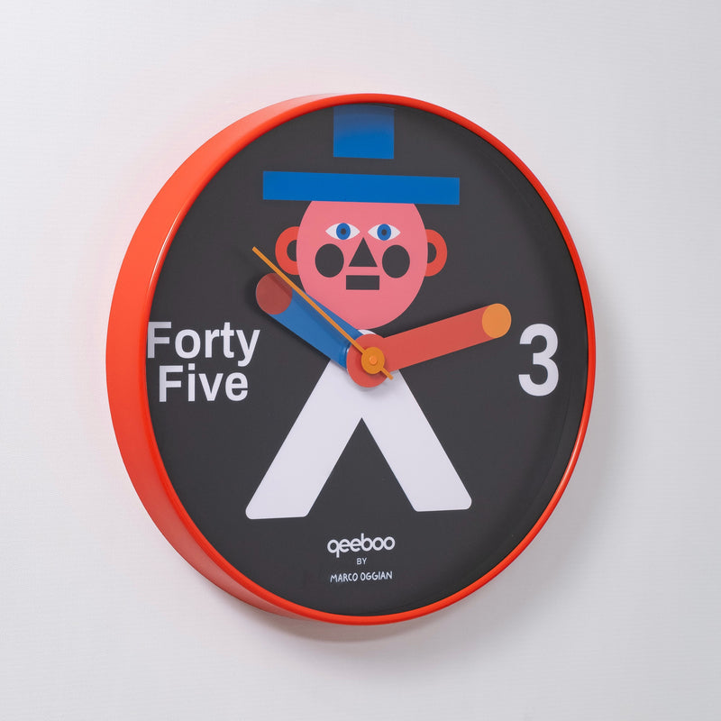 Qeeboo Mr. Wally wall clock