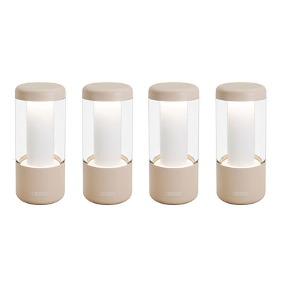 Sompex Nip rechargeable lamps set of 4