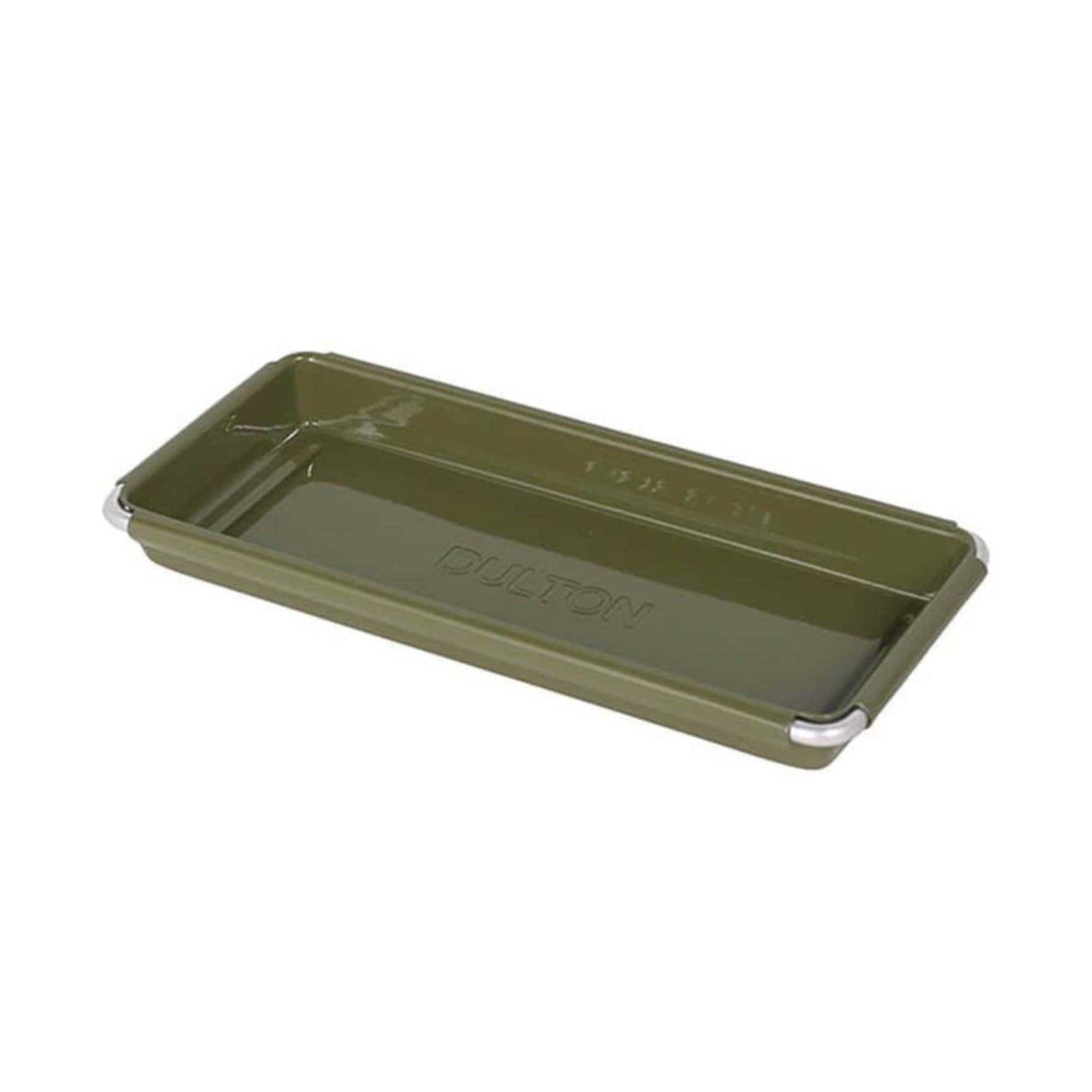 Dulton Desktop Tray , Olive Green
