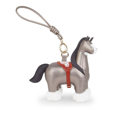Zuny bag charms, horse shire silver