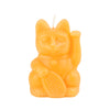 Donkey Lucky Cat Candle, Peach