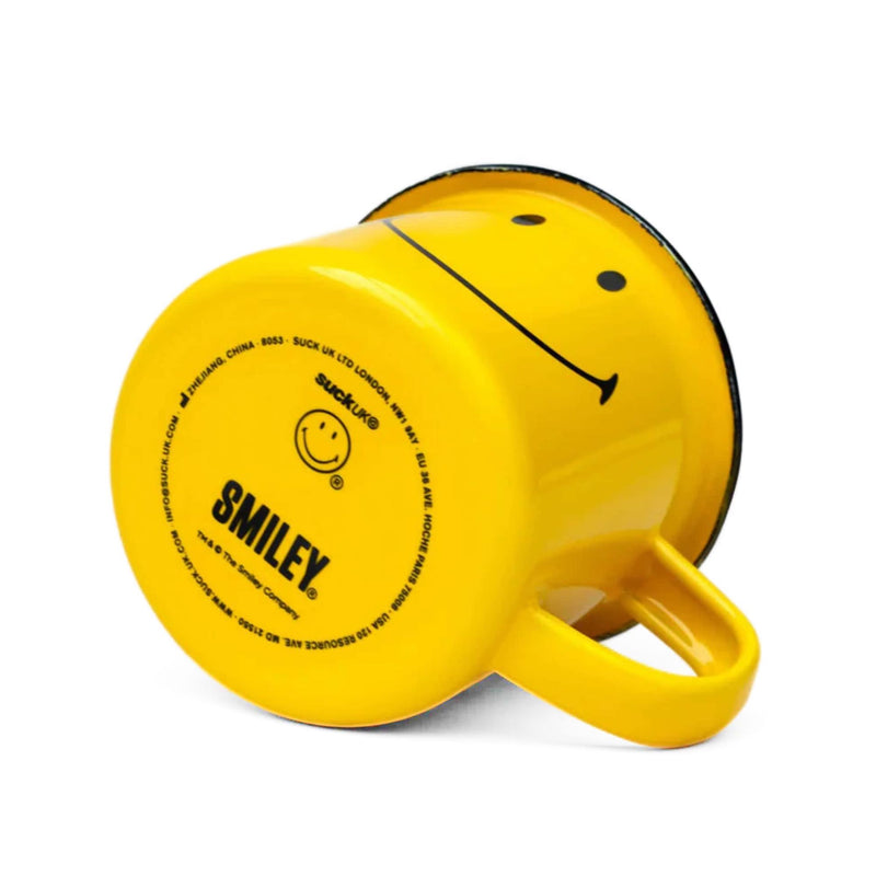 Suck UK x Smiley camper mug