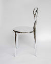 refurbished | Qeeboo Ribbon Chair Metal Finish , Silver
