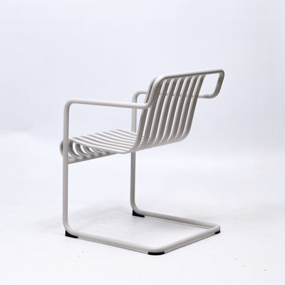 refurbished | Hay Palissade Cantilever dining armchair, sky grey