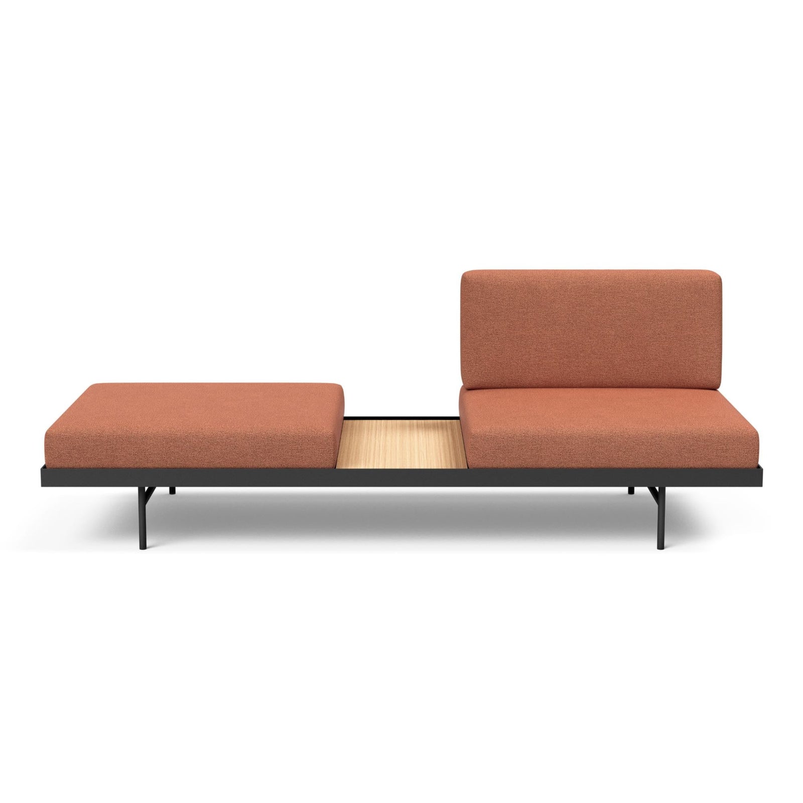 Innovation Living Puri daybed with oak table, 301 weda rust