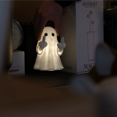 Middle Finger Ghost rechargeable lamp