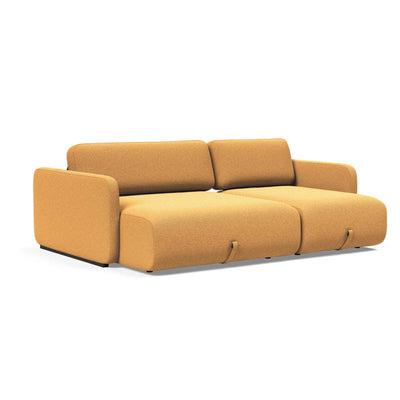Innovation Living Vogan Sofa Bed (w218xd160xh79cm), 536 Bouclé Ochre