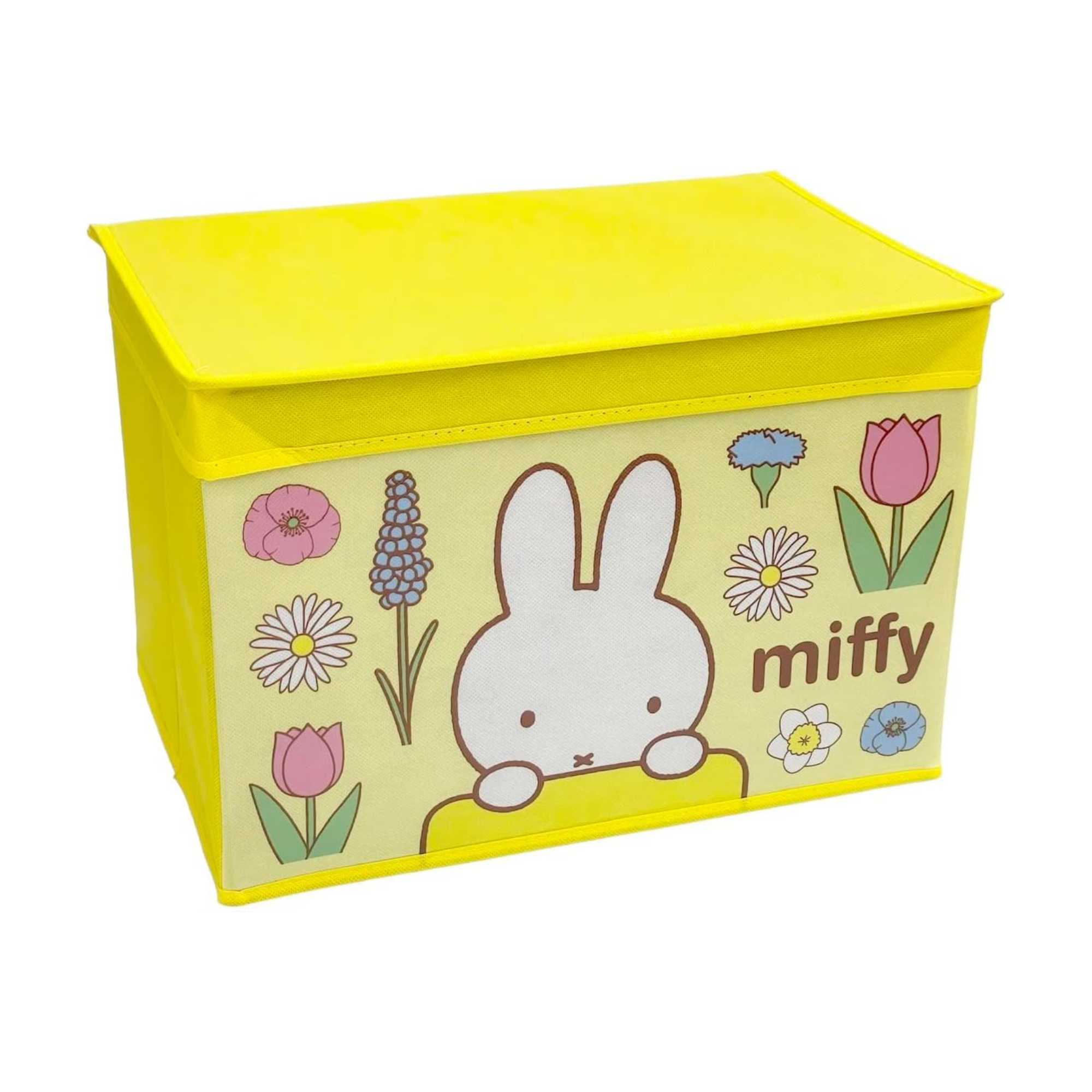 Miffy Storage Box (w38xd26xh26cm) , Yellow