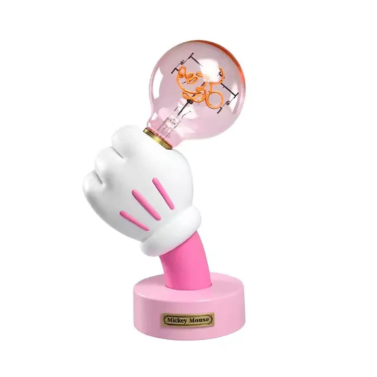 Disney x Sunday Home Mickey Hold The Light Mini rechargeable lamp, pink