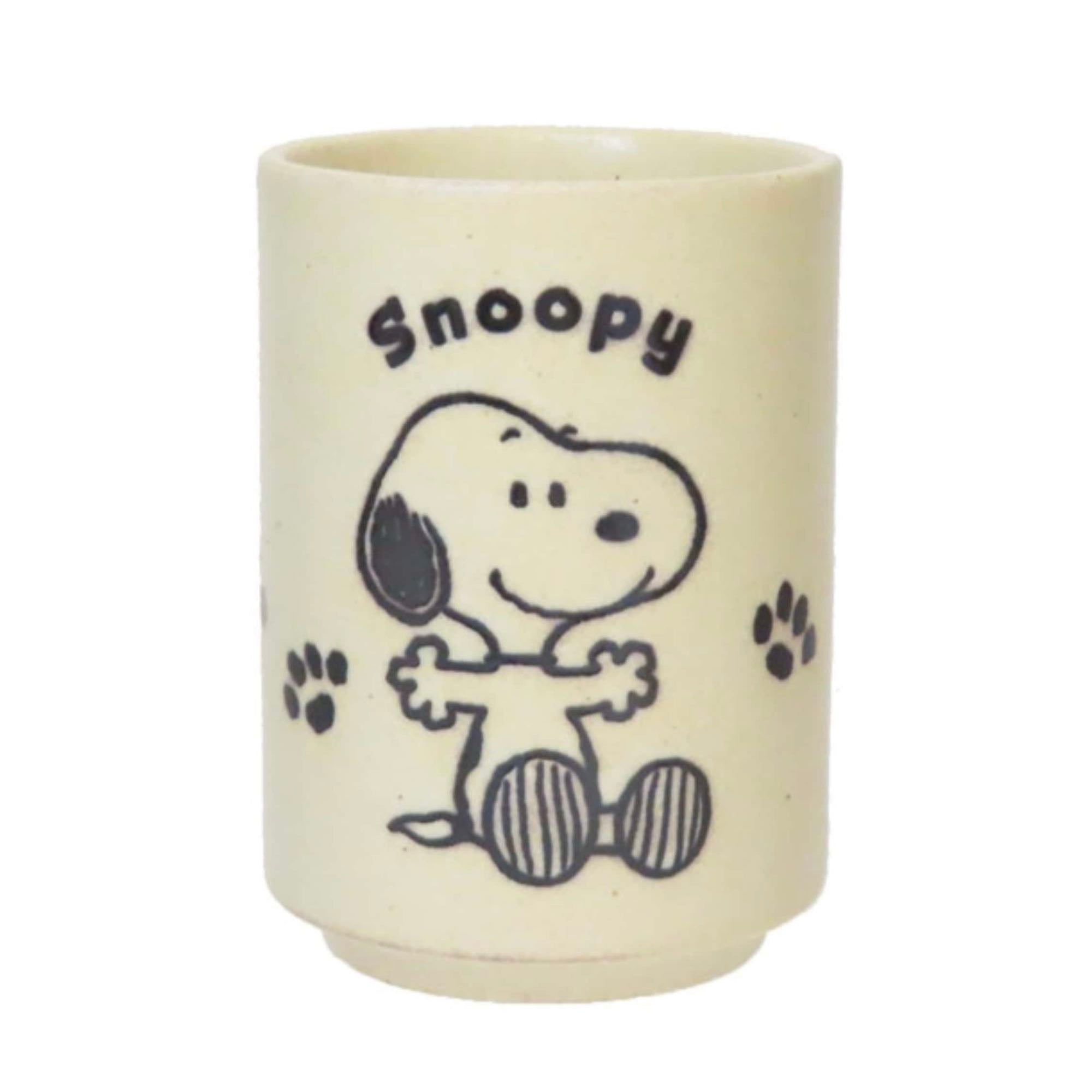 Peanuts Japanese Tea Cup, snoopy