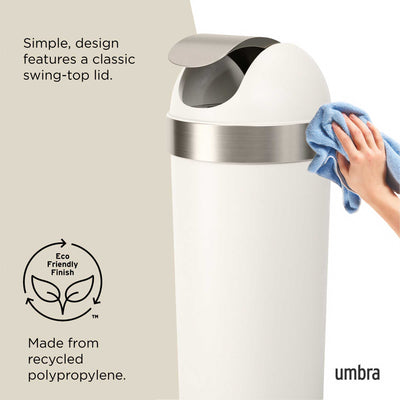 Umbra Venti trash can 62L, sand