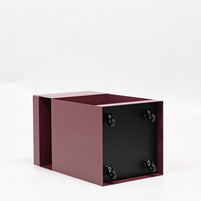 refurbished | &Tradition Rotate SC73 side table, dark plum
