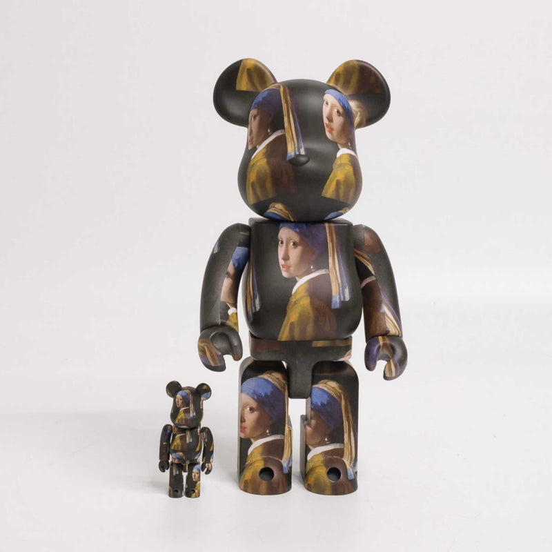 ex-display | BE@RBRICK Johannese Vermeer 「THE GIRL WITH THE PEARL EARRING」100+400%