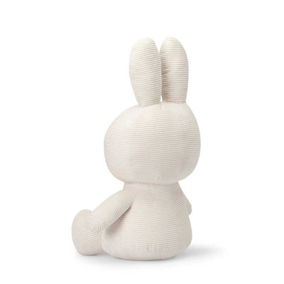 Miffy ECO Corduroy Sitting plush 50cm, off-white