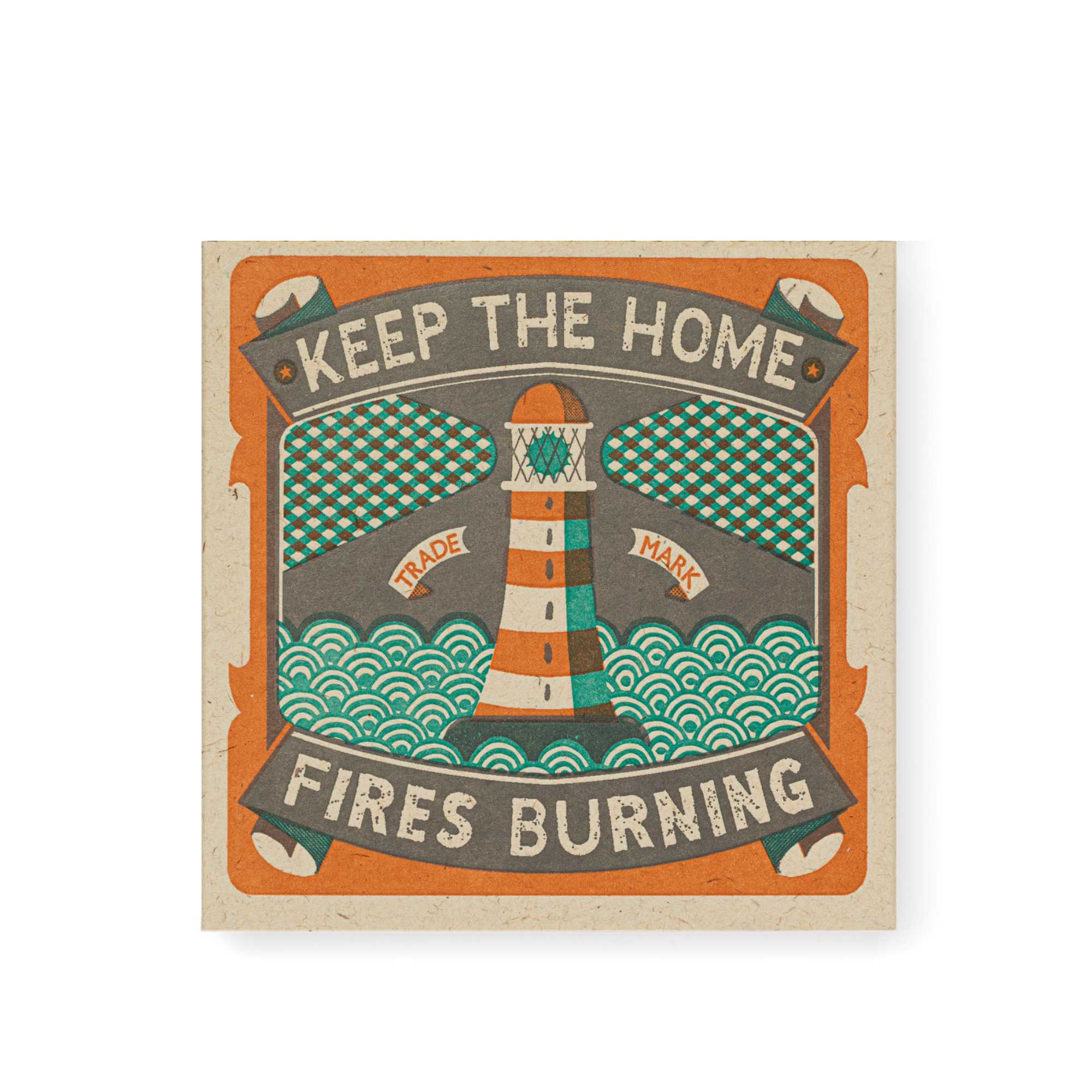 Archivist 'Home Fires' Luxury Matchbox