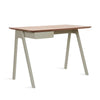 Blu Dot Stash Desk, Walnut/Putty Grey